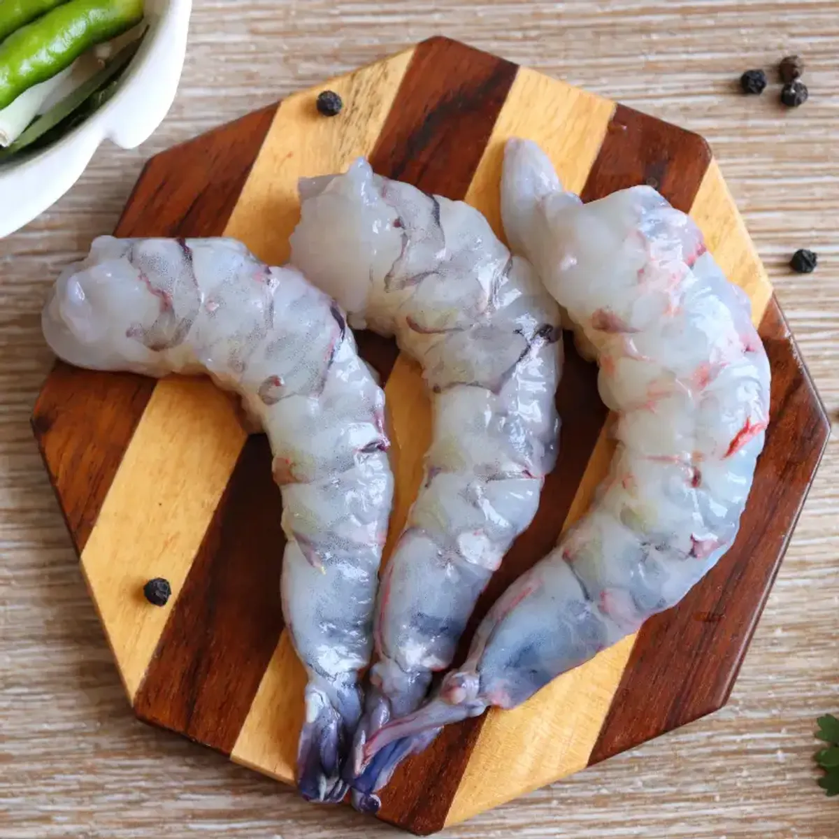 Prawns Cleaned & Deveined