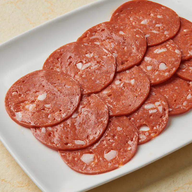 Pork Pepperoni Slices | Pepperoni Home Delivery | With Meatigo